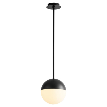 Oxygen Lighting Mondo 10" LED Pendant - 3000K - 120-277V - Black Black