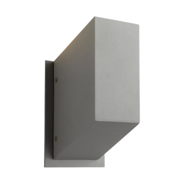 Oxygen Lighting Uno Small LED Outdoor Wall Sconce - 3000K - 120-277V - Grey