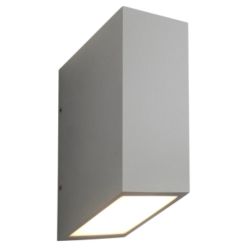 Oxygen Lighting Uno Large LED Outdoor Wall Sconce - 3000K - 120-277V - Grey