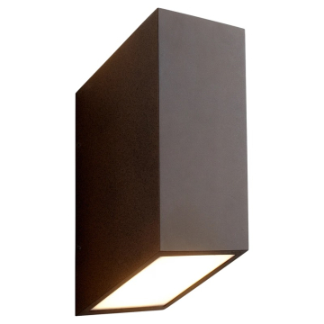 Oxygen Lighting Uno Large LED Outdoor Wall Sconce - 3000K - 120-277V - Oiled Bronze