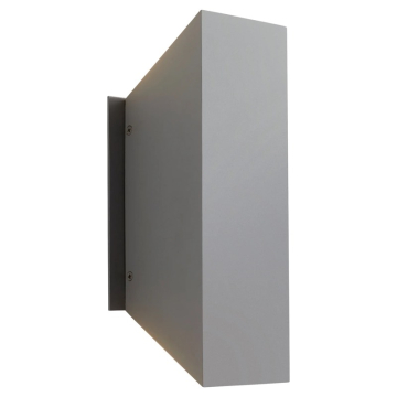 Oxygen Lighting Duo LED Outdoor Wall Sconce - 3000K - 120-277V - Grey