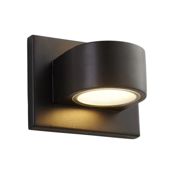 Oxygen Lighting Eris LED Outdoor Wall Sconce - 3000K - 120-277V - Oiled Bronze