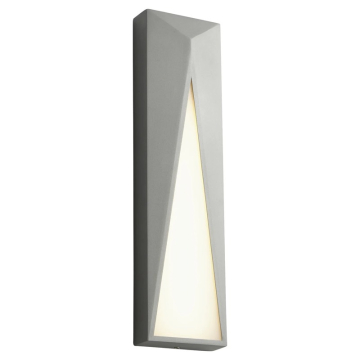 Oxygen Lighting Elif LED Outdoor Wall Sconce - 3000K - 120-277V - Grey