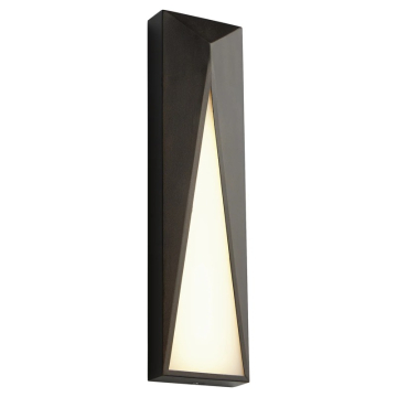 Oxygen Lighting Elif LED Outdoor Wall Sconce - 3000K - 120-277V - Oiled Bronze
