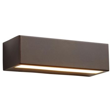 Oxygen Lighting Maia 10" LED Outdoor Wall Sconce - 3000K - 120-277V - Oiled Bronze