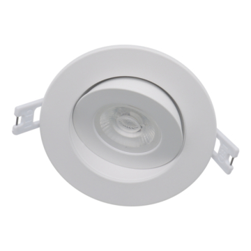 NSL 3" LED Gimbal Downlight - 8W - CCT Selectable - 120V - White
