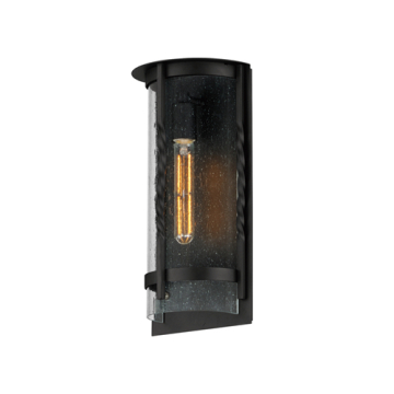 Maxim Lighting Foundry 1-Light Medium Outdoor Wall Sconce - 120V - Black