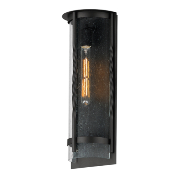 Maxim Lighting Foundry 1-Light Large Outdoor Wall Sconce - 120V - Black