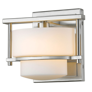 Z-Lite Porter 1-Light Wall Sconce - 120V - Brushed Nickel