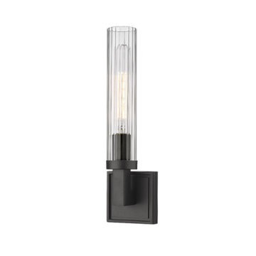 Z-Lite Beau 1-Light Wall Sconce - 120V - Bronze 