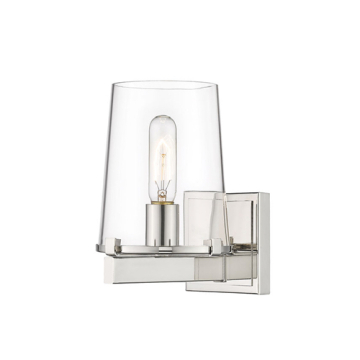 Z-Lite Callista 1-Light Wall Sconce - 120V - Polished Nickel