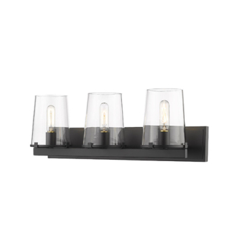 Z-Lite Callista 3-Light Vanity - 120V - Matte Black