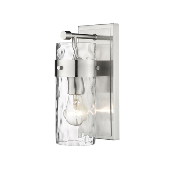 Z-Lite Fontaine 5" 1-Light Wall Sconce - 120V - Brushed Nickel