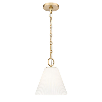 Z-Lite Alaric 10" 1-Light Pendant - 120V - Modern Gold