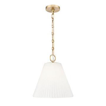 Z-Lite Alaric 14" 1-Light Pendant - 120V - Modern Gold