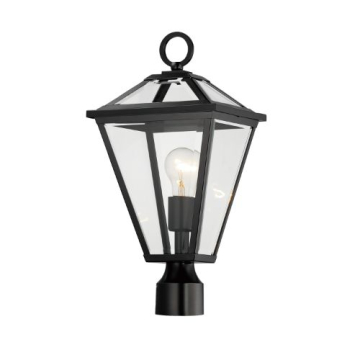 Maxim Lighting Prism Post Top Lantern - 120V - Black