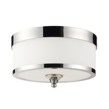 Z-Lite Cosmopolitan 3-Light Flush Mount - 120V - Chrome