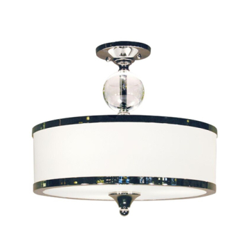 Z-Lite Cosmopolitan 3-Light Semi-Flush Mount - 120V - Chrome
