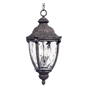 Maxim Lighting Morrow Bay Die Cast 3-Light Outdoor Hanging Lantern - 120V - Earth Tone