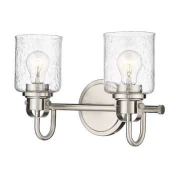 Z-Lite Kinsley 2-Light Vanity - 120V - Brushed Nickel