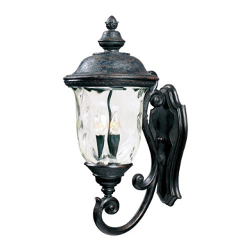 Maxim Lighting Carriage House Die Cast 3-Light Outdoor Wall Lantern - 120V - Oriental Bronze