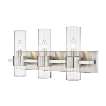 Z-Lite Lawson 3-Light Vanity - 120V - Brushed Nickel