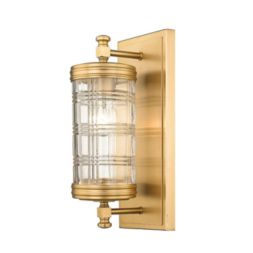 Z-Lite Archer 1-Light Wall Sconce - 120V - Heirloom Gold