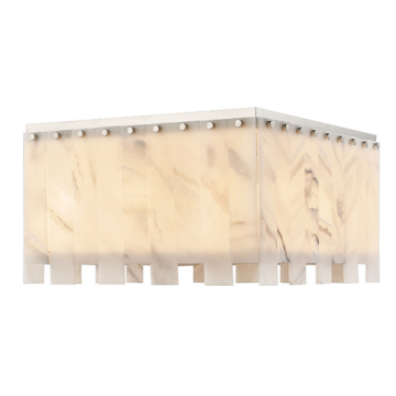 Z-Lite Viviana 20" 9-Light Flush Mount - 120V - Polished Nickel