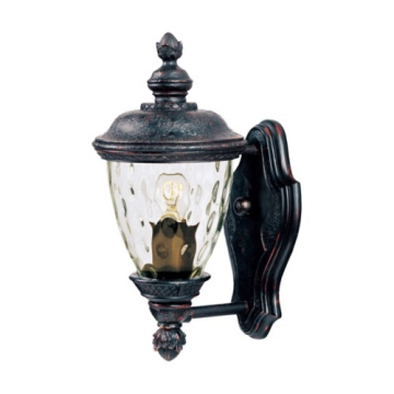 Maxim Lighting Carriage House Die Cast 1-Light Outdoor Wall Lantern - 120V - Oriental Bronze