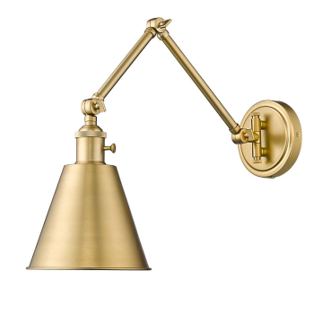 Z-Lite Gayson 1-Light Wall Sconce - 120V - Modern Gold