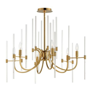 Maxim Lighting Divine 6-Light Chandelier - 120V - Heritage