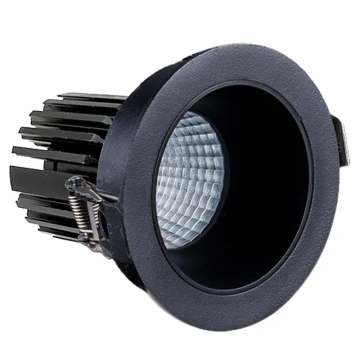 Westgate LRD 3" LED Winged Recessed Downlight - Open Trim - 10W - CCT Selectable - 700 Lumens - 120V - All Black