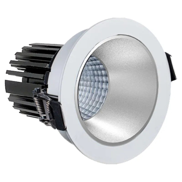 Westgate LRD 3" LED Winged Recessed Downlight - Open Trim - 10W - CCT Selectable - 700 Lumens - 120V - Matte Silver
