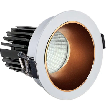 Westgate LRD 3" LED Winged Recessed Downlight - Open Trim - 10W - CCT Selectable - 700 Lumens - 120V - Matte Gold