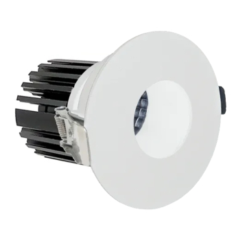 Westgate LRD 3" LED Winged Recessed Downlight - Pin Hole Trim - 10W - CCT Selectable - 700 Lumens - 120V - White