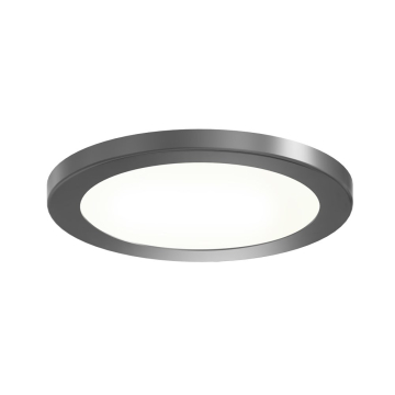 DALS Ultra Slim Puck LED Puck Light - 3.6W - 3000K - 12V - Satin Nickel