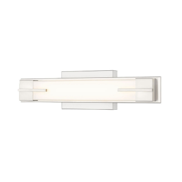 Z-Lite Chase 18" LED 1-Light Vanity - 18W - CCT Selectable - 1,000 Lumens - 120V - Brushed Nickel