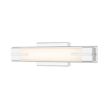 Z-Lite Chase 18" LED 1-Light Vanity - 18W - CCT Selectable - 1,000 Lumens - 120V - Chrome