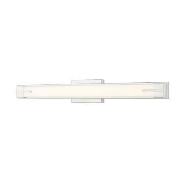 Z-Lite Chase 33" LED 1-Light Vanity - 33W - CCT Selectable - 1,800 Lumens - 120V - Brushed Nickel