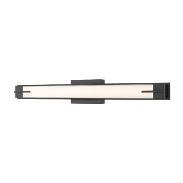 Z-Lite Chase 33" LED 1-Light Vanity - 33W - CCT Selectable - 1,800 Lumens - 120V - Matte Black