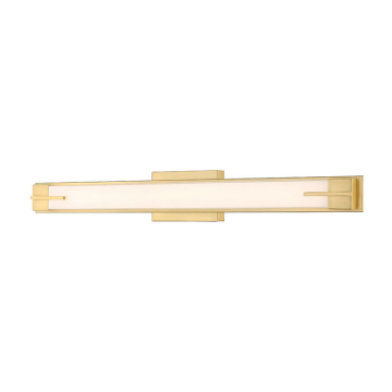 Z-Lite Chase 33" LED 1-Light Vanity - 33W - CCT Selectable - 1,800 Lumens - 120V - Modern Gold