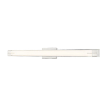 Z-Lite Chase 43" LED 1-Light Vanity - 46W - CCT Selectable - 2,300 Lumens - 120V - Brushed Nickel