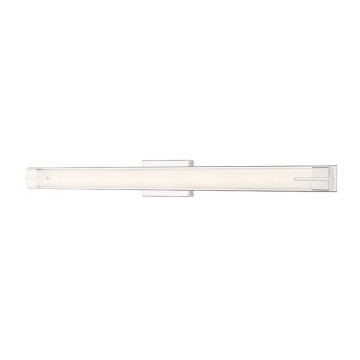 Z-Lite Chase 43" LED 1-Light Vanity - 46W - CCT Selectable - 2,300 Lumens - 120V - Chrome
