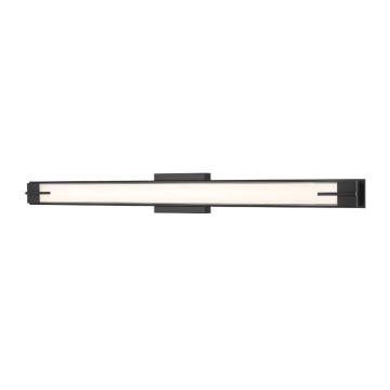 Z-Lite Chase 43" LED 1-Light Vanity - 46W - CCT Selectable - 2,300 Lumens - 120V - Matte Black