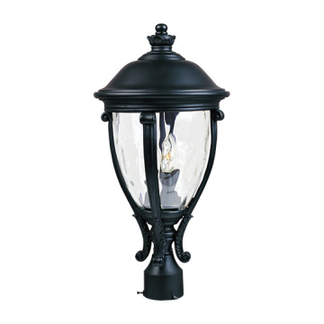 Maxim Lighting Camden VX 3-Light Outdoor Post Top Lantern - 120V - Black