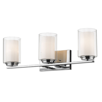 Z-Lite Willow 3-Light Vanity - 120V - Chrome