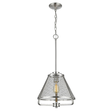 Z-Lite Iuka 1-Light Pendant - 120V - Brushed Nickel
