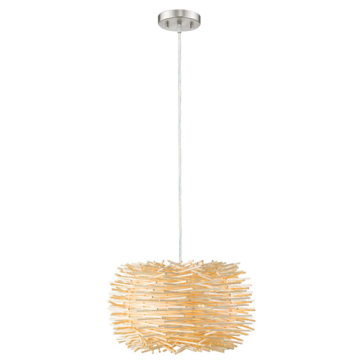 Z-Lite Sora 16" 1-Light Pendant - 120V - Brushed Nickel