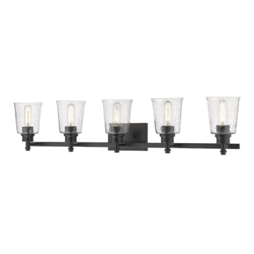Z-Lite Bohin 5-Light Vanity - 120V - Matte Black