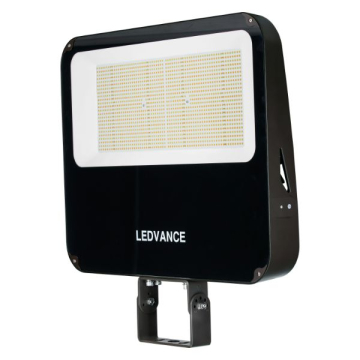Sylvania LEDVANCE Dual Selectable LED Flood Light - 350 | 400 | 470W - CCT Selectable - Slipfitter and Trunnion Mount - 3-Pin Receptacle - 120-347V